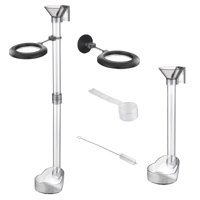 Magideal - Cepillo De Limpieza Para Tubos De Alimentación De Camarones Y Tubos De Alimentación Con Anillos De Alimentación, Duradero, Portátil, Bandeja De Alimen