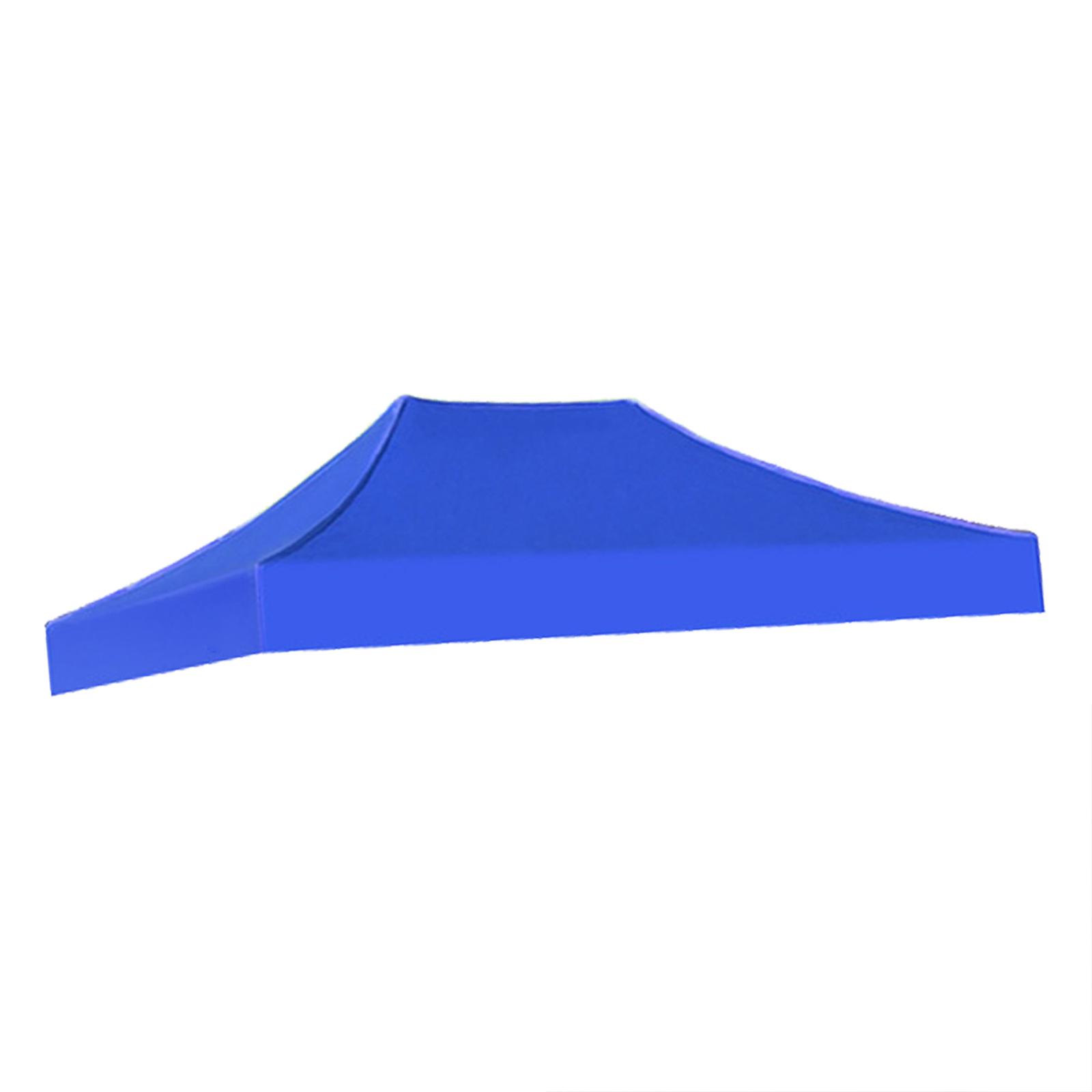 Magideal - Cubierta Superior Del Toldo Gazebo Techo Parasoles Cubierta De La Tienda Cubierta De La Tienda Del Toldo De Reemplazo De Tela Oxford, Cubierta Del Azul