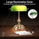 thumbnail image 3 of Lámpara de escritorio estilo banquero Liylan Green con carga USB, 3 of 9