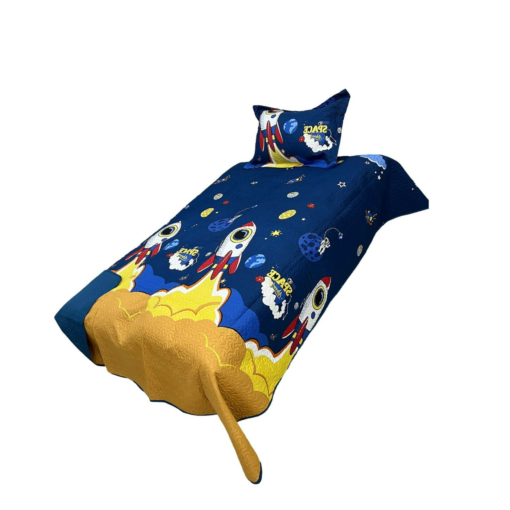 Todo Para El Hogar - Quilt Cubrecama Primavera Verano De Niño Plaza Y Media