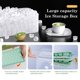 thumbnail image 4 of Bandeja de cubitos de hielo FDDAI pack de 4 apilable estilo panal, 4 of 7