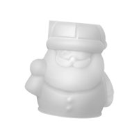 Bothyi - Adornos De Molde De Vela, Suministros De Bricolaje Reutilizables, Molde De Resina De Vela Para El Hogar, Papá Noel