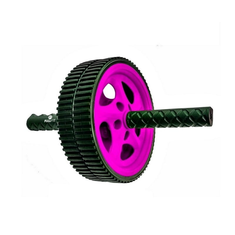 Fullfit - Rueda Abdominal Rosada