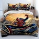 thumbnail image 1 of Irons Mans Children Boys Bed Linen,Spiderman Bedding Set Cover Universal,Cartoon Anime Bed Linen Holiday Gifts 2/3-Piece Bed Sheets, 1 of 5