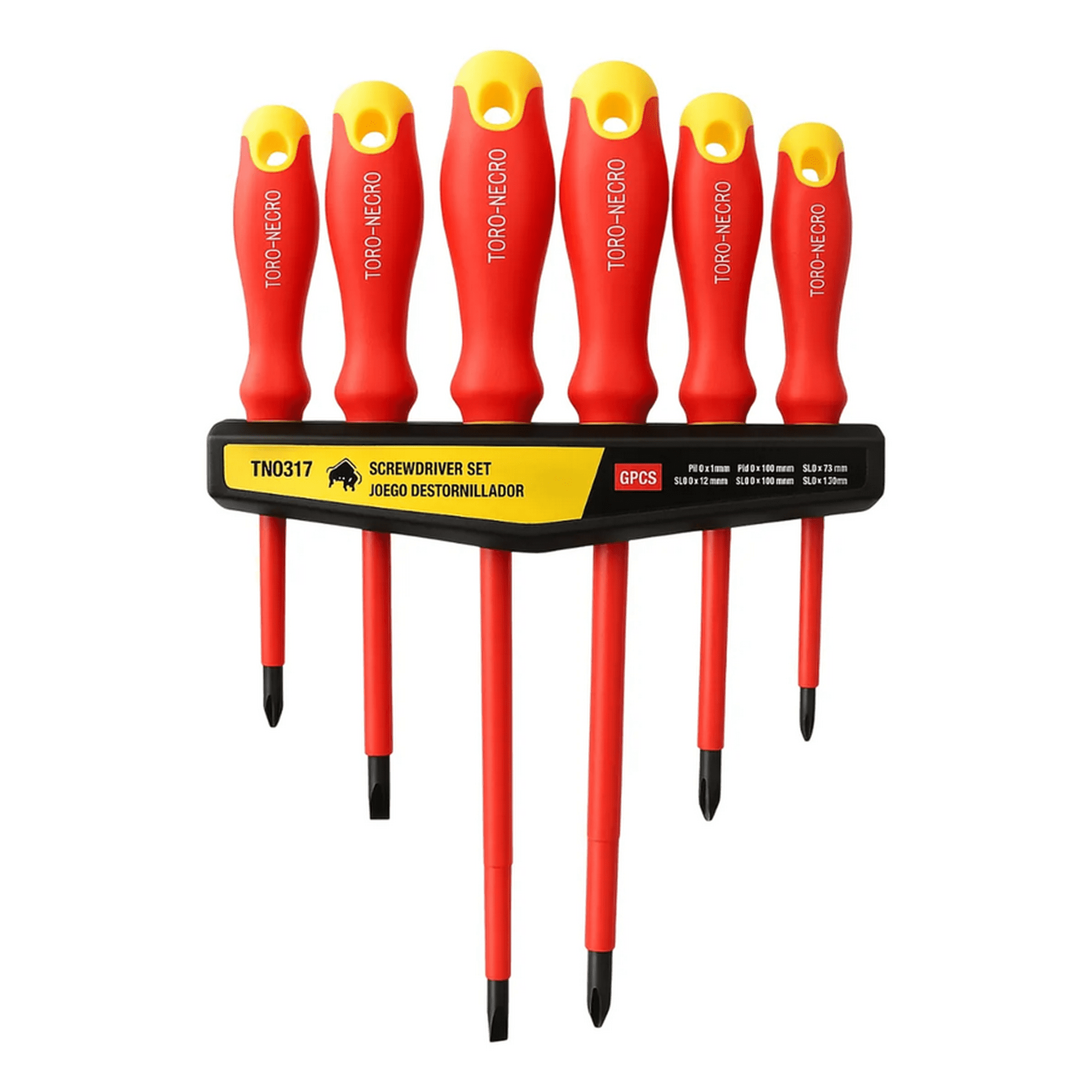 Genérico - Llaves Punta Corona 14 Piezas + Juego Dados 40 Piezas Set Destornillador Dieléctrico