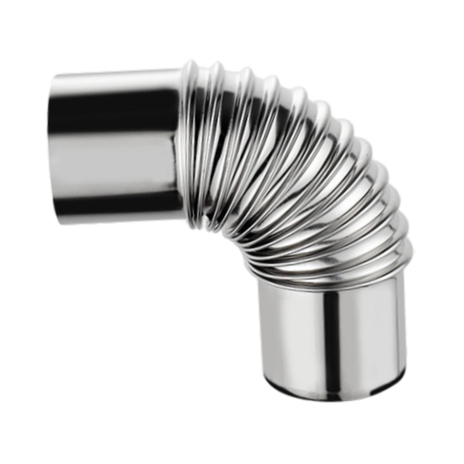 Ioensy - Codo De Ventilación Para Calentador De Agua A Gas, Conducto De Humos, Accesorio Resistente Para Máquina De Calentamiento De Agua