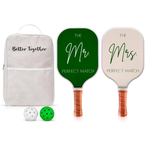 Juego de 2 palas de pickleball Dany x Kevin para parejas