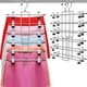 thumbnail image 1 of Falda Pants Hangers Lumigens de 6 niveles con gancho giratorio de 360°, paquete de 2, 1 of 5