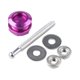 thumbnail image 4 of Kit De Cierre De Capó Con Botón Pulsador Universal De 21 Mm, Accesorios Y Piezas De Repuesto, Antivibración, Color Morado, 4 of 5