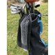 thumbnail image 4 of Toalla E9 GOLF 56 cm x 112 cm Rayas negras y blancas, 4 of 9