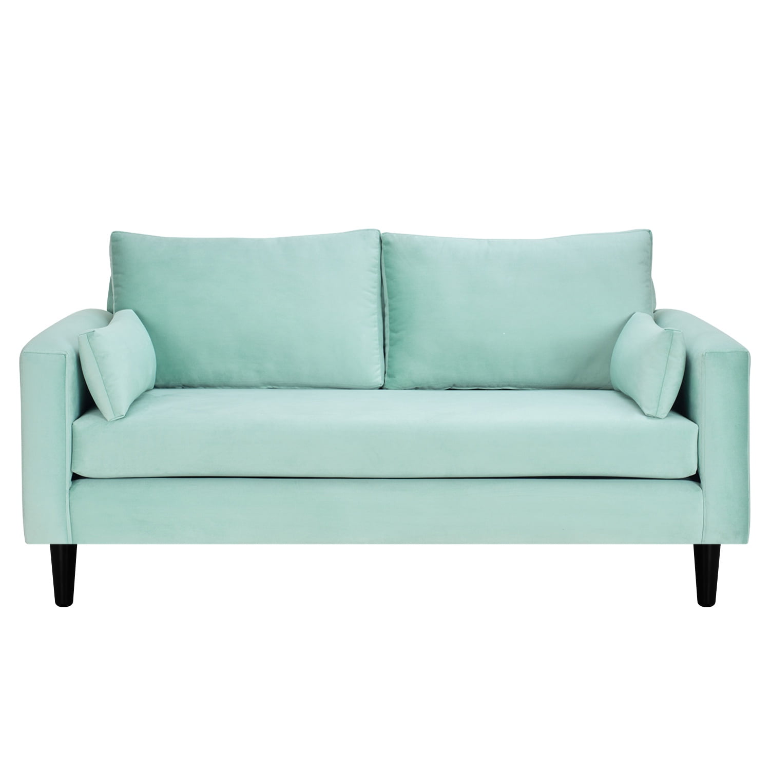 Bodevir - Sofa Sky 3c Felpa 00 Verde Agua
