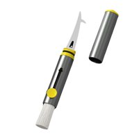 Ioensy - Cepillo De Limpieza Para Detalles De Automóviles, Rompeventanas, Multiusos Para Botones, Gris