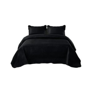 Genérico - Cubrecama Quilt 2 Plazas+2 Fundas Verano Unicolor 13N05