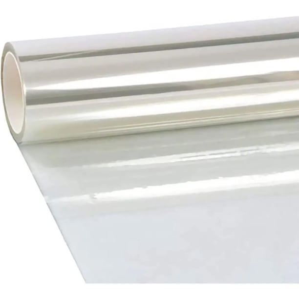 1x10mts Película Transparente de Seguridad y Seguridad para Ventanas de Vidrio, película inastillable para Ventanas de Vidrio, película de Vidrio Templado antiroturas, para el hogar y la Oficina