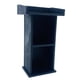 thumbnail image 4 of Atril de casa de muñecas a escala 1:12, modelo de decoración para casa de muñecas, accesorios, artesanía de madera DIY para decoración de microadornos Negro, 4 of 4