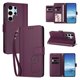 thumbnail image 2 of Funda Cartera Trébol para Samsung Galaxy S25 Ultra con Ranuras Tarjetas y Carga Inalámbrica Violeta, 2 of 6