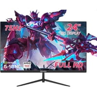 Rehisk - Monitor 75Hz 1Ms 24 Fhd 1080P Freesync Gsync