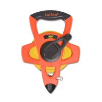 Cinta Métrica Lufkin Hi-Viz, Bobina Naranja, Fibra De Vidrio, Hoja De 30 M