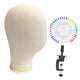 thumbnail image 5 of Cabeza De Maniquí Versátil, Soporte Para Peluca, Para Hacer Cabello, Gafas, Resistente, 53 Cm, 5 of 5
