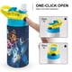 thumbnail image 4 of Robocar Poli Botella de Agua con Tapa Pop Top de Un Toque, Acero Inoxidable, a Prueba de Fugas, para Deportes, Botella Infantil azul 12 oz, 4 of 6