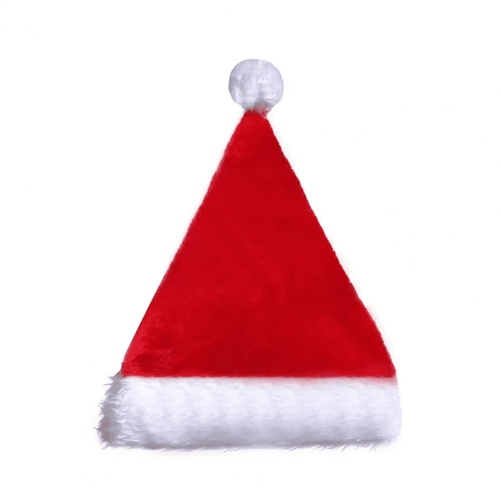 Red Sale - Gorro Viejo Pascuero Navidad Premium Navideño Adulto Rojo