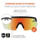 thumbnail image 3 of Gafas de sol de seguridad Ergodyne Skullerz AEGIR con lente espejada, 3 of 9