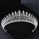thumbnail image 1 of Gorgeous Silvery Crystal Bridal Tiara & Crown Headband - Perfect for Weddings, Parties & Proms!, 1 of 5