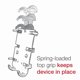 thumbnail image 5 of Soporte para Celular RAM MOUNTS RAM-B-138-PD4U Quick-Grip XL, 5 of 8