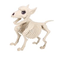 Magideal - Decoración Para Fiesta De Halloween, Escultura De Esqueleto De Perro, Versátil Para Decorar Escenas De Miedo, Figura De Esqueleto De Animal, Huesos De