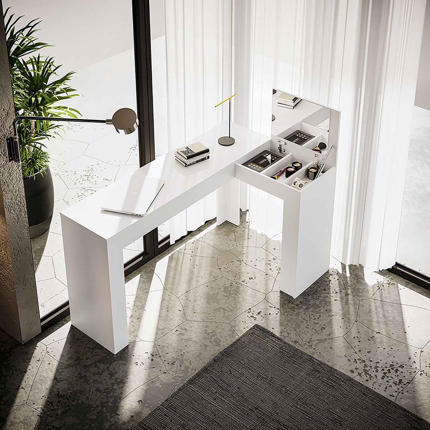 Vekka Home - Tocador Jade Blanco