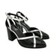thumbnail image 2 of Zapato para mujer atado al tobillo, Negro Danicolle, 2 of 5