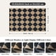 thumbnail image 2 of Alfombra Lahome para patio exterior, yute fácil, a cuadros, 91 x 152 cm, 2 of 9