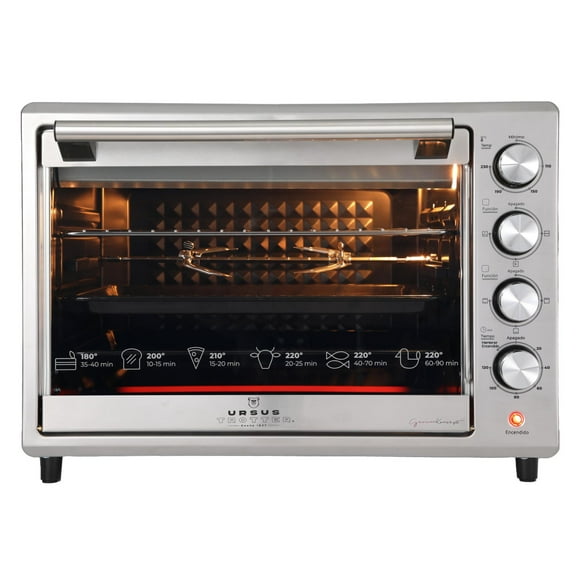 Horno Eléctrico UT-BACKOFEN PRO-I 48 Litros Plateado