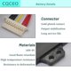 thumbnail image 2 of Batería para laptop CQCEO 5376275P 11.4V 4500mAh nueva, 2 of 7