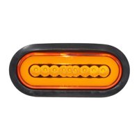 Gotek - Foco Ovalado Led Ambar Bi-Volts Tipo Halo
