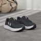 thumbnail image 2 of Zapatos Under Armour Charged Surge 4 para mujer, negro/blanco, 5.5 US, 2 of 3