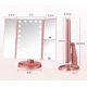 thumbnail image 3 of Espejo de maquillaje Vanity Infitrans, 3 pliegues, con 21 luces LED, 3 of 6