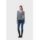 thumbnail image 4 of Polera Mujer Recogido Con Botones Gris, 4 of 4