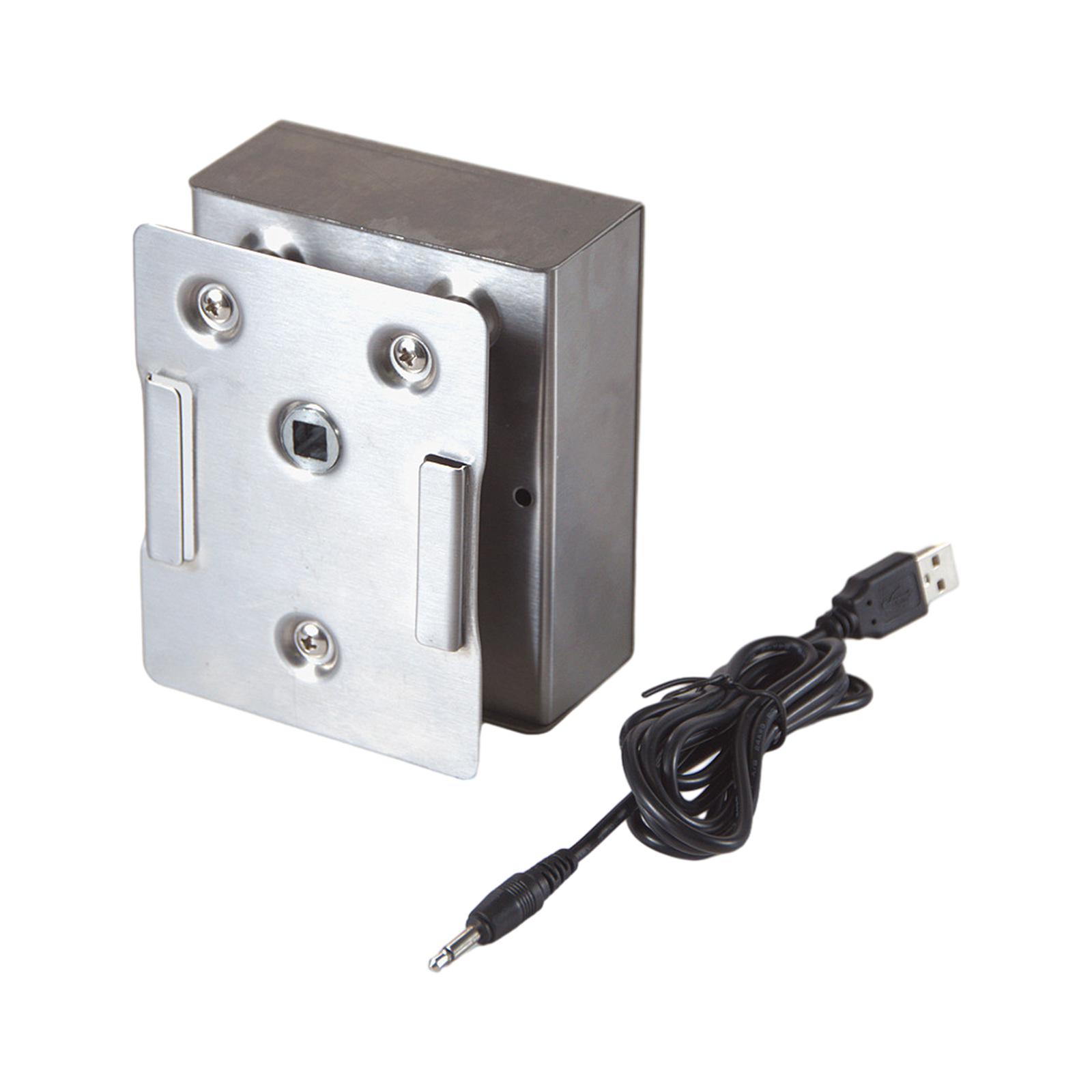 Ioensy - Motor De Asador Para Parrilla De Barbacoa, Accesorio De Soporte Para Barbacoa, Motor Rotador De Parrilla De Barbacoa