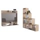 thumbnail image 1 of Living Combo Panel Tv 55 Pulgadas Beijing Rovere/Blanco + Biblioteca E, 1 of 9