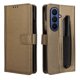 thumbnail image 5 of Funda Billetera para Motorola Moto X70 Air Pro con Ranuras y Soporte Marrón, 5 of 6