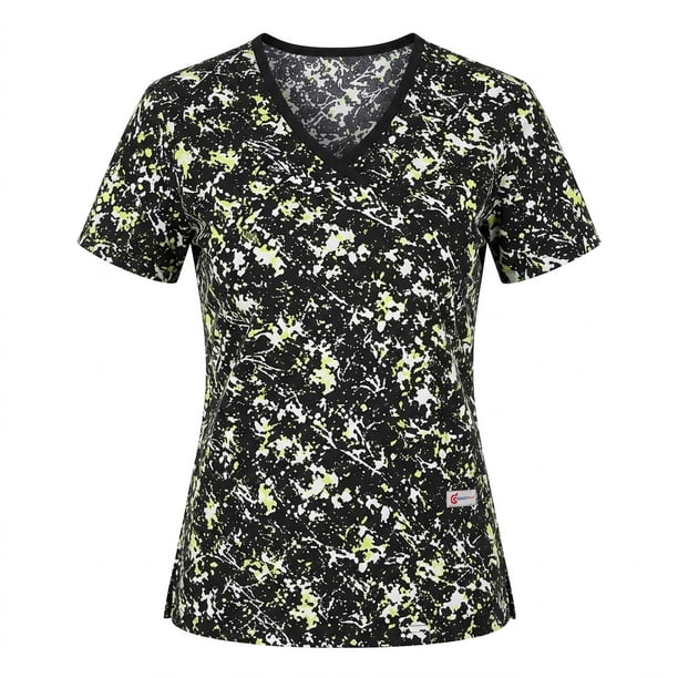 Delantal Mujer tela elasticada estampada - Art. 2287