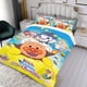 thumbnail image 3 of Anpanman Conjunto de sábanas temático, trío de piezas, cómodo y amigable con la piel, diseño único, regalo de decoración para el hogar para familiares, amigos y fans, 90 cm * 190 cm, 3 of 6