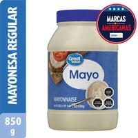 Mayonesa Regular Frasco 850 G Great Value