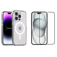 Genérico - Kit Carcasa + Mica Protectora Compatible Con Iphone 16 Pro