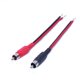 thumbnail image 1 of Cable adaptador de cable de altavoz a RCA GaoZhuo, paquete de 2, 14 cm, 1 of 6