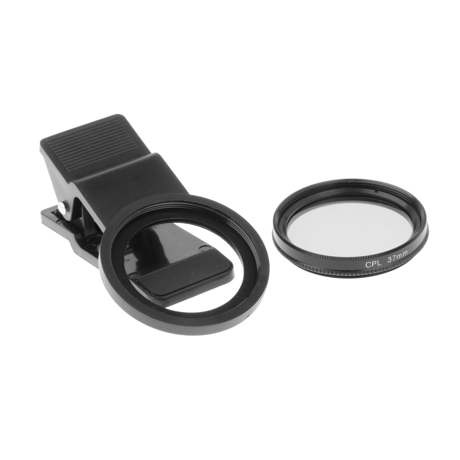 Bothyi - Clip De Filtro De Lente De Cámara De Teléfono Móvil Portátil De 37 Mm Conjunto De Filtro Cpl Vidrio Óptico