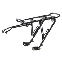 Magideal - Soporte Para Bicicleta De Montaña, Soporte Para Alforjas De Aleación De 55Lbs, Soporte Para Contrapunto, Estante De Carga Para Equipaje Trasero Para B