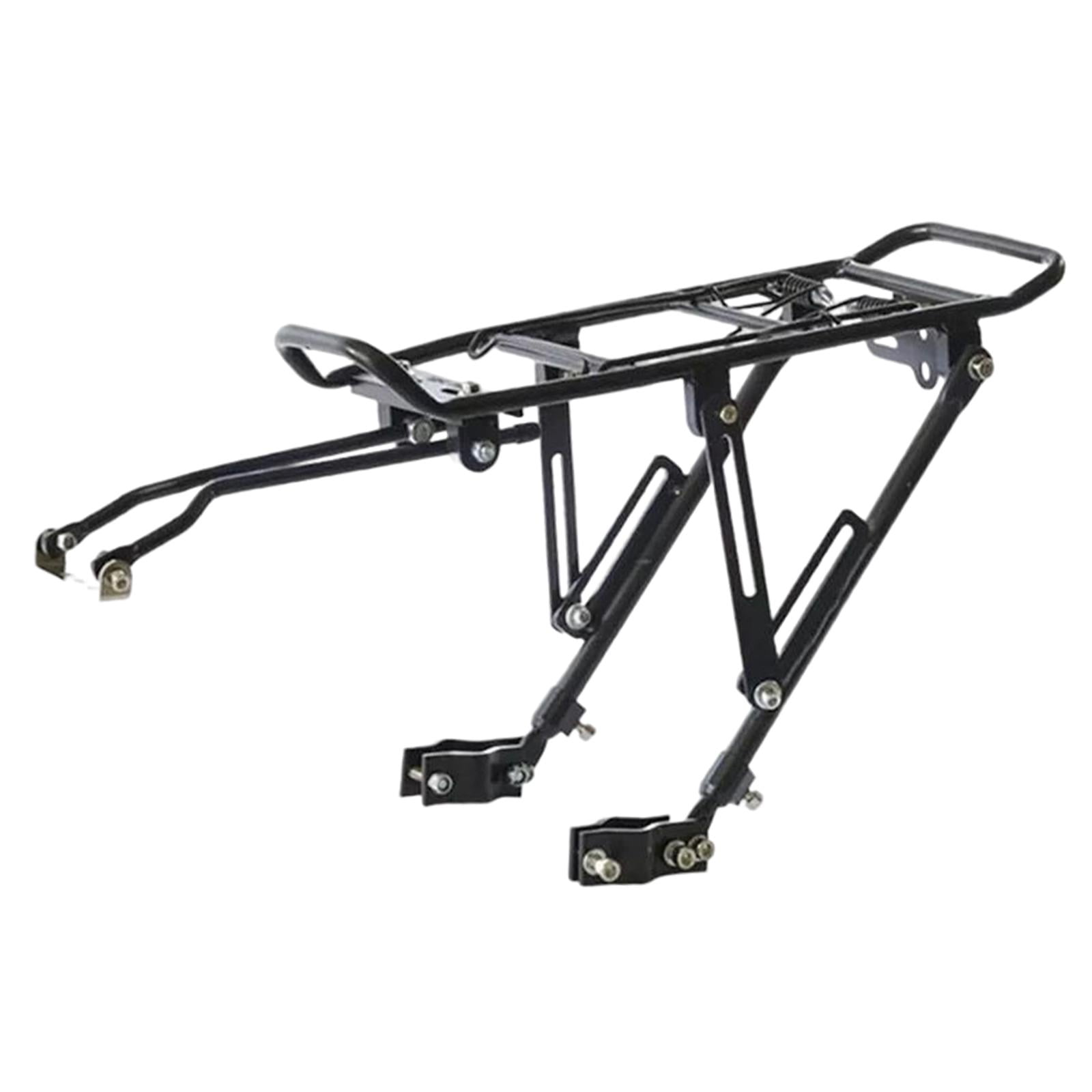 Magideal - Soporte Para Bicicleta De Montaña, Soporte Para Alforjas De Aleación De 55lbs, Soporte Para Contrapunto, Estante De Carga Para Equipaje Trasero Para B