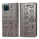 thumbnail image 1 of Funda Cartera FOXDOCK para Samsung Galaxy A12 , Flip PU con Relieve de Gatos y Perros, Tarjetero y Soporte, 1 of 6